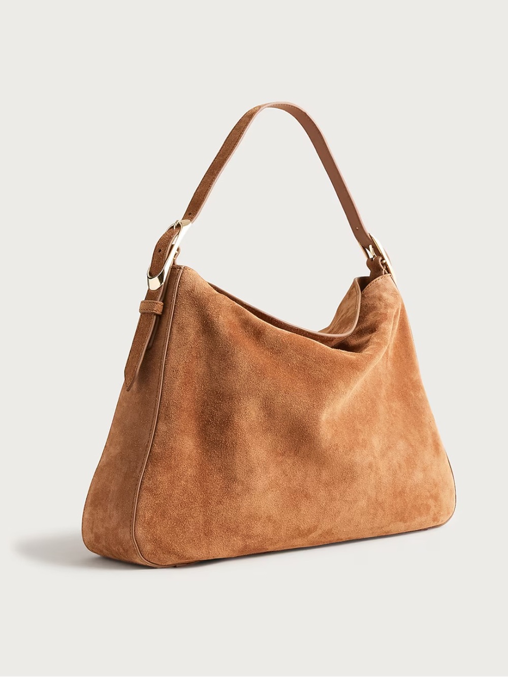 JCrew Berkeley Shoulder Bag in Suede - Picture 3 of 5